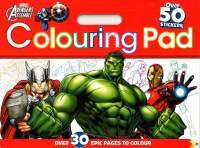 Plan for kids หนังสือต่างประเทศ Marvel Colouring Pad ISBN: 9781474816984