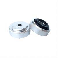 、’】- 20X8MM Aluminum Alloy Power Amplifier Shockproof Anti-Slip Foot Pad Speaker Foot Pegs. 4 Pcs