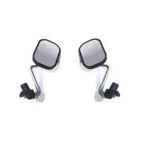 Rearview Mirror Rear View Lens Square Rearview Mirror for MN D90 MN98 MN99S 1/12 RC Car Upgrade Parts Accessories