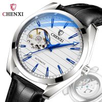 CHENXI/Chenxi Hollow Automatic Mechanical Watch Luminous Waterproof Belt Mechanical Watch 8806 Fangsheng Clock 【QYUE】