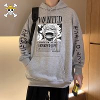 Newest Anime One Piece Hoodies Gear 5 Luffy Sun God Hooded Pullover Hot Harajuku Printed Sweatshirts Casual Unisex Clothing