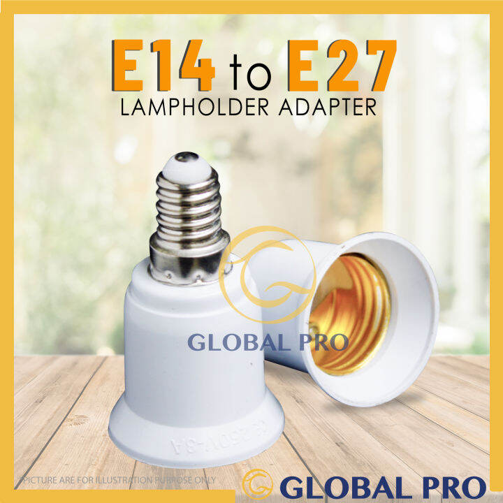 [1PC] E14 to E27 Lampholder Converter Lamp holder Adapter Light Socket