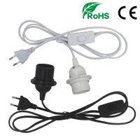 【YD】 1.8m Cord Cable E27 Lamp Base Holder 220V Hanging Pendant Fixture Bulb Socket With