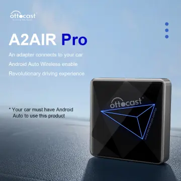 OTTOCAST Android Auto Inalámbrico Adaptador Wireless A2air Pro