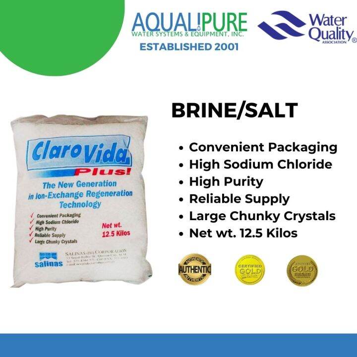 Water Softener Regeneration Salt 12.5Kg Lazada PH