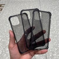 High Quality Clear Black Soft TPU Case For iPhone 14 13 12 11 15 Pro Max Mini X XS XR 7 8 Plus Transparent Shockproof Back Cover