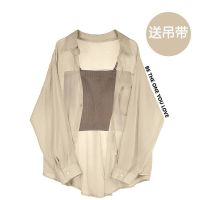 original Uniqlo New Fashion Chiffon sunscreen womens summer thin foreign style long cardigan outerwear long-sleeved top super fairy shawl shirt jacket