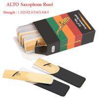 10 Pack Eb Alto Sax Saxophone Reeds Strength 1.5 2.0 2.5 3.0 3.5 4.0 Saxophone Reed Woodwind Instrument Parts Essories