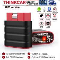 Thinksafe เครื่องสแกน OBD2ระบบครบวงจร,เครื่องอ่านโค้ด ABS SRS สำหรับ ISO &amp; Android พร้อมน้ำมัน EPB ABS SRS 5ฟังก์ชั่นรีเซ็ต EOBD JOBD รถเครื่องมือการวินิจฉัยสำหรับโปรตอน /Perodua/toyota/honda /Isuzu