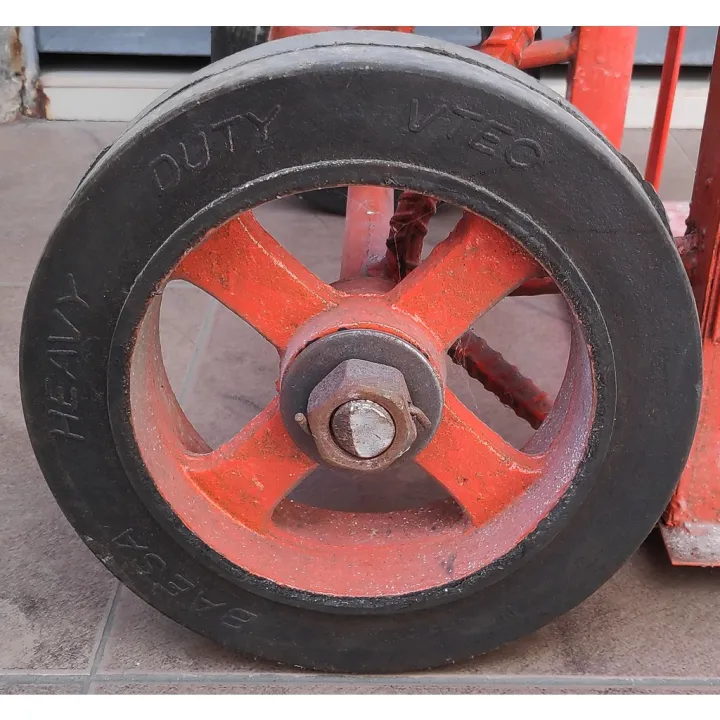 Push Cart Wheel Size10 8 And 6 Gulong Ng Push Cart Kartilya Rubber Wheel Axle Shaft 10 6