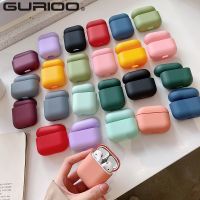 (CALGY Phone protection)ต้นฉบับน่ารักไร้สายบลูทูธหูฟังกรณี ForAirpods 1 2 3 2021 AirPods Pro เคลือบสีสันลูกอมสีฮาร์ดพีซีปก