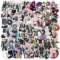 50ชิ้นอะนิเมะการ์ตูน D Anganronpa สติ๊กเกอร์สติ๊กเกอร์สติกเกอร์สำหรับเด็กแล็ปท็อปน่ารักเด็ก Kawaii แพ็คแพ็คของเล่นคลาสสิกงานอดิเรก