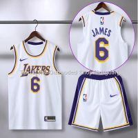 ✑ 2022 NBA Jersey Men‘s’ Los Angeles Lakers LeBron James 6 Basketball Jerseys Jersey Round Neck Yellow Lebron James Jersey