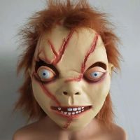 Chucky Mask Cosplay Scary Mascara Halloween Terror Latex Mask Realistic Chucky Doll Horror Masks