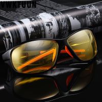 VWKTUUN Polarized Sunglasses Men Driving Fishing Glasses Mirror Pilot Sun Glasses For Women Vintage Night Vision Sunglass