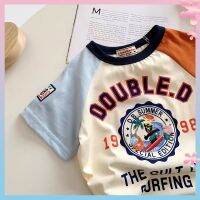 JianZhuZhuangShiGongChengYou Cotton childrens boys and girls Childrens 2023 new cartoon printing heavy industry quick-drying breathable short-sleeved T-shirt top