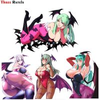 【LZ】✾  Três Ratels F663 Morrigan Aensland Para Vampire Adesivos Para Crianças Laptop Mala Skate Telefone Bicicleta Decalque Da Motocicleta À Prova D Água