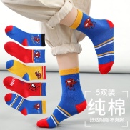 Children Children Socks Pure Cotton Spring Autumn Thin Mid