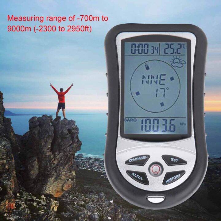 Altitude Gauge Ideal and Simple Electronic Altitude Meter with 2 X AAA ...