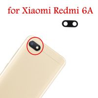 2ชิ้นสำหรับด้านหลัง Xiaomi Redmi 6a กระจกกล้องมองหลังเลนส์กระจกกล้องถ่ายรูปกาว3เมตรสำหรับอะไหล่ซ่อม Redmi6a Xiaomi