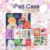 เคสลายใหม่ ipad case gen7/gen8/gen9（10.2 ）เคสรุ่น Air4/Air5（10.9）เคสiรุ่น Air3/pro（10.5）พร้อมช่องเสียบปากกาฝาหลังใส เคส Air1/Air2/gen5/gen6（9.7）