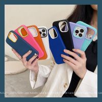 Supercase?i6-i13promax เคสกันกระแทก2ชั้น Colorful Silicone Cover Case เคส2ชั้น