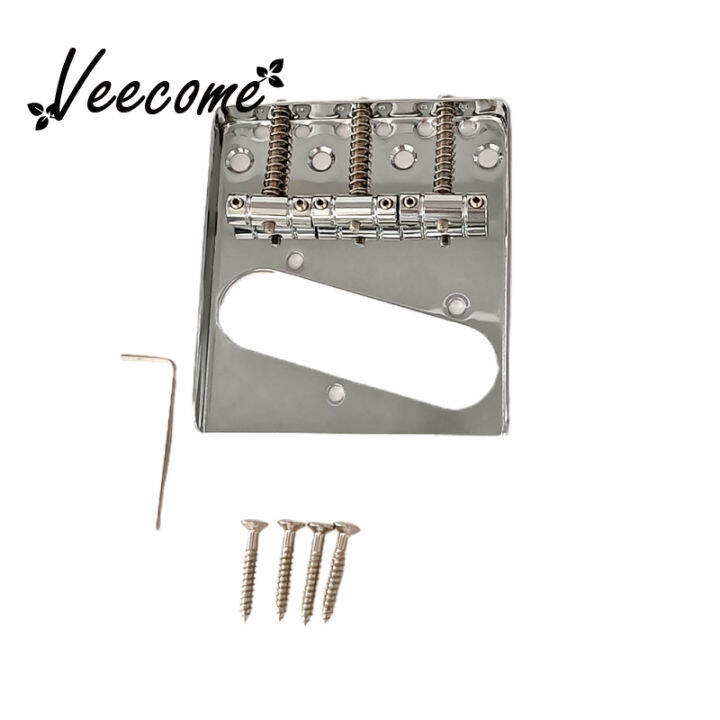 Electric Guitar Bridge Replacement Adjustable Saddle Tailpiece