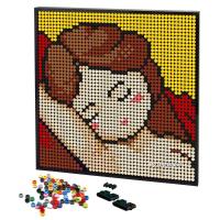 NEW LEGO 2488PCS Handmade Painting Pixel Art Sleeping Venus Portrait Room Decorative Mosaic DIY Frame By Building Blocks Toy Gift Ideas