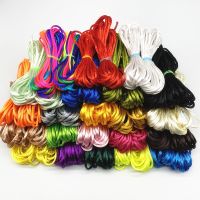 【CW】 5yards/lot 2.0mm Chinese Knot Line Cord Silk Satin Cord Nylon CordString Necklace Bracelets Cord