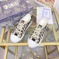 【 Gift Box Packaging 】 Classic three-dimensional embroidered canvas shoes for womens shoes, casual shoes, sports shoes