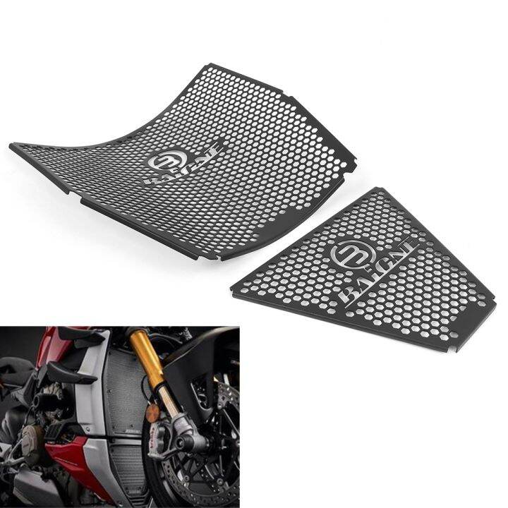 stainless-steel-radiator-grille-cover-guard-protection-motorcycle-accessories-for-ducati-panigale-v4-streetfighter-v4s-2018-2023