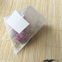 New PLA Biodegraded Tea Filters Corn Fiber Tea bags Quadrangle Pyramid Shape Heat Sealing Filter Bags food-grade 55x70mm