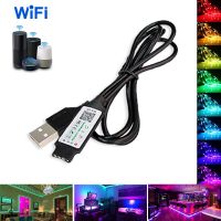 Wifi USB 5V Light Strip Controllerfor RGB5050 RGB 2835 Music Sync App Control  Compatible with Alexa  Google home LED Strip Lighting