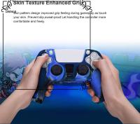 UBEWLB ส่วน ตัวป้องกันมือจับ เปลี่ยน ตัวควบคุมเกม สำหรับ PlayStation สำหรับ Sony PS5 เคส Gamepad