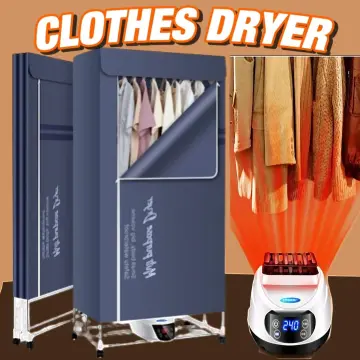 Clothes Dryer Portable Travel Fast Mini Dryer Machine, Portable Dryer for  Apartments, Foldable Rack Automatic Timer Airer for Apartment House