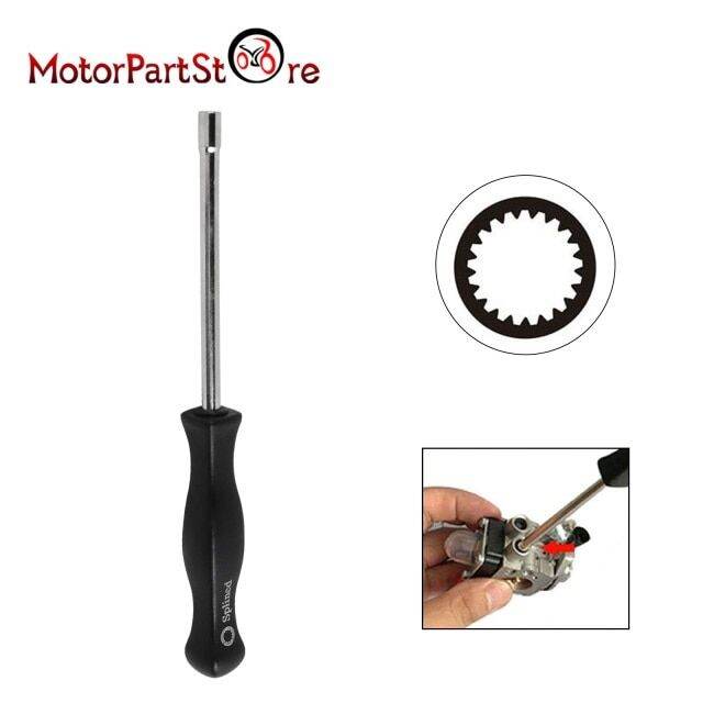21 Teeth Splined Shaped Carburetor Adjustment Chainsaw Tool Screwdriver