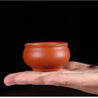 4 pcsset Yixing Purple Clay tea Cup Handmade small tea bowl chinese Tea set Accessories Master cup portable Personal Single Cup