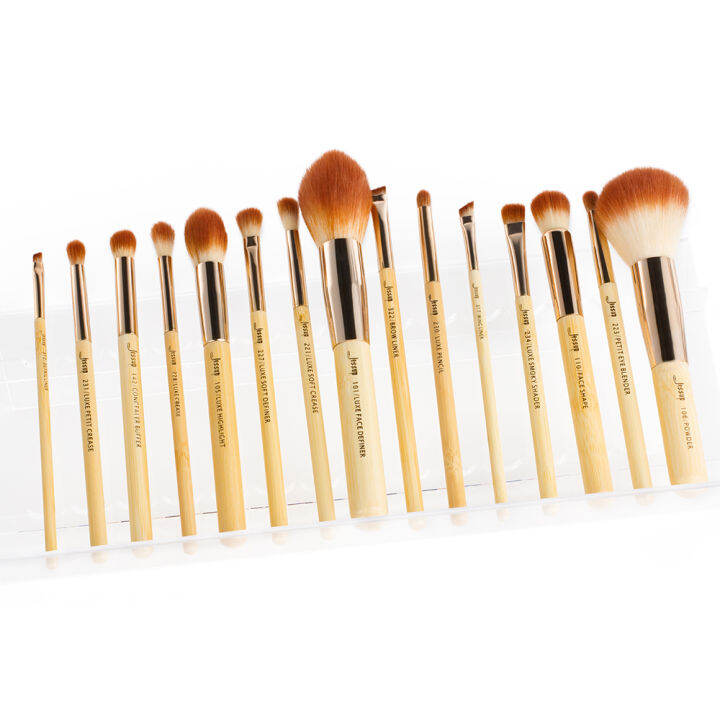 jessup-bamboo-brush-set-142-15pcs-เซ็ตแปรงด้ามไม้ไผ่-15-ชิ้น