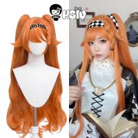 Sonetto Cosplay Wig Game Reverse 1999 Cosplay Wig HSIU 90CM Orange Double Ponytail Long Hair Synthetic Wig Reverse 1999 Wig