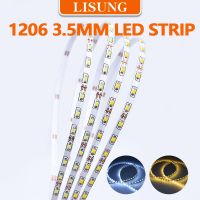 3V 3.5mm 1206 Highlight LED Thin Light Strip Low Voltage Flexible Ultra-narrow Plate Light Strip for Sand Table Model Decoration LED Strip Lighting