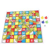 【Flash Sale】Snake ladder educational kids children toys family interesting board game gifts