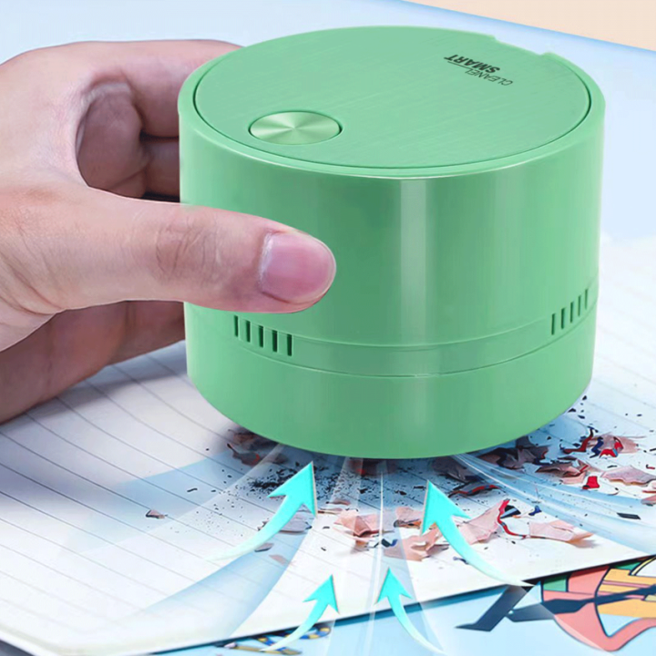 Desk Vacuum Cleaner Mini Rechargeable Desktop Dust Handheld Cordless