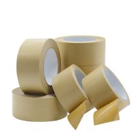 ♠♂☫ 25m / Waterproof Kraft Paper Tape Can Be Used For Hand Tearing Self-Adhesive Paper Photo Frame Paint Box Sealing Paint Tape