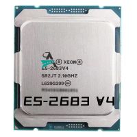 ใช้ Xeon E5-2683 V4 E5 V4 E5 2683 2683v4 2.1 GHz สิบหกแกน SR2JT 40M 120W 14nm LGA 2011-3เครื่องประมวลผลซีพียู Gratis Ongkir Gubeng