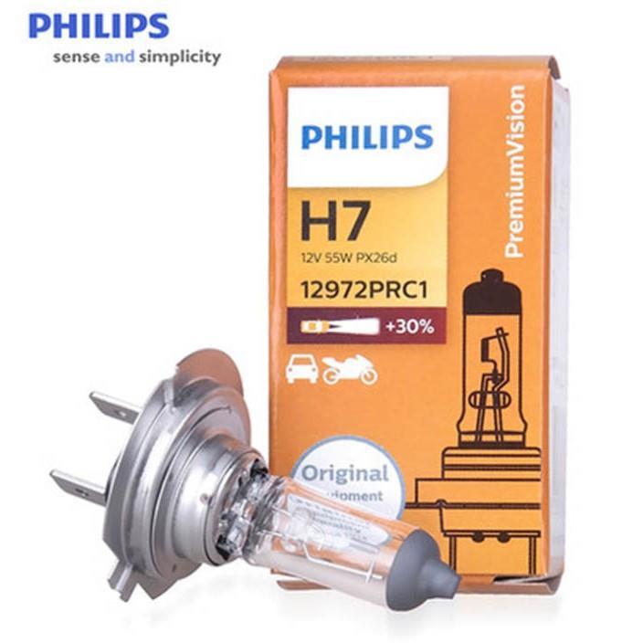 หลอดไฟหน้า-philips-h7-12v-60-55w-สําหรับ-kia-sorento-xm-2nd-gen-2012-2015-2-ชิ้น-2pcs