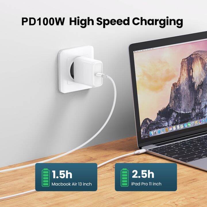 hot-ruxmmmlhj-566-100w-pd-usb-c-ถึง-usb-สายเคเบิ้ล-c-5a-usb-c-สายชาร์จเร็วสำหรับ-macbook-ipad-pro-samsung-xiaomi-usb-c-ที่ชาร์จสายเคเบิลต่อโทรศัพท์ดาต้า