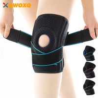 Knee Brace with Side Stabilizers &amp; Patella Gel Pads for Meniscus Tear Knee Pain ACL MCL Injury Recovery Adjustable Knee Support Towels