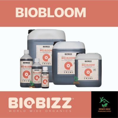 [ready stock]Biobizz BIOBLOOM ของแท้ ขวดแท้ 100% ปริมาตร 250 ml., 500  ml., 1 L., 5 L.มีบริการเก็บเงินปลายทาง