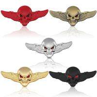 ❁○■ Skull Car Motorcycle Sticker Label Skull Wings Emblem Badge for BMW Audi Honda Toyota Ford Opel Car Styling Stickers Accessories