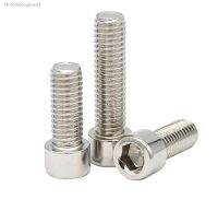 卐✓✔ 2/5/10pcs 201 Stainless Steel M8 M10 M12 Allen Hexagon Hex Socket Cap Head Screw Bolt Length 10mm-120mm